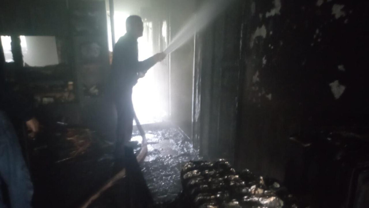 Isparta’da ev yangınında 1 kişi can verdi