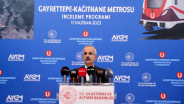 İstanbul Havalimanı metro hattının Gayrettepe istasyonunda sona yaklaşıldı