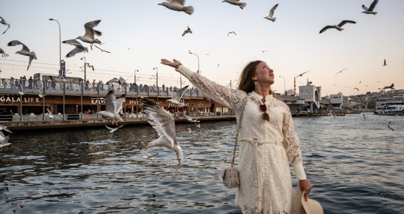 İstanbul’da eşsiz günbatımı görenleri hayran bıraktı