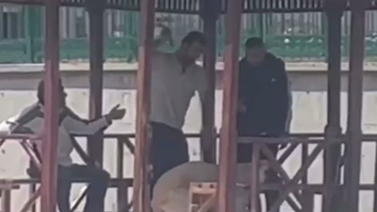 Konya’da köpeğe eziyet eden cani, polis ekiplerince yakalandı