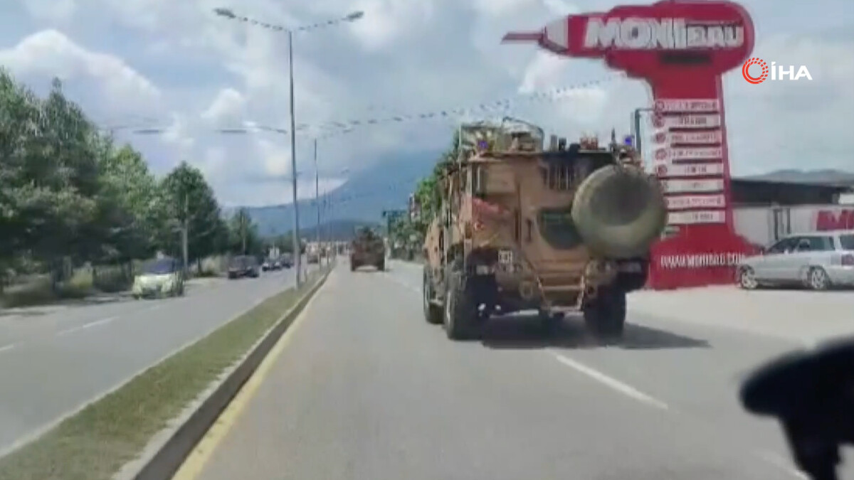 Kosova’da Türk komandoları devriye atıyor