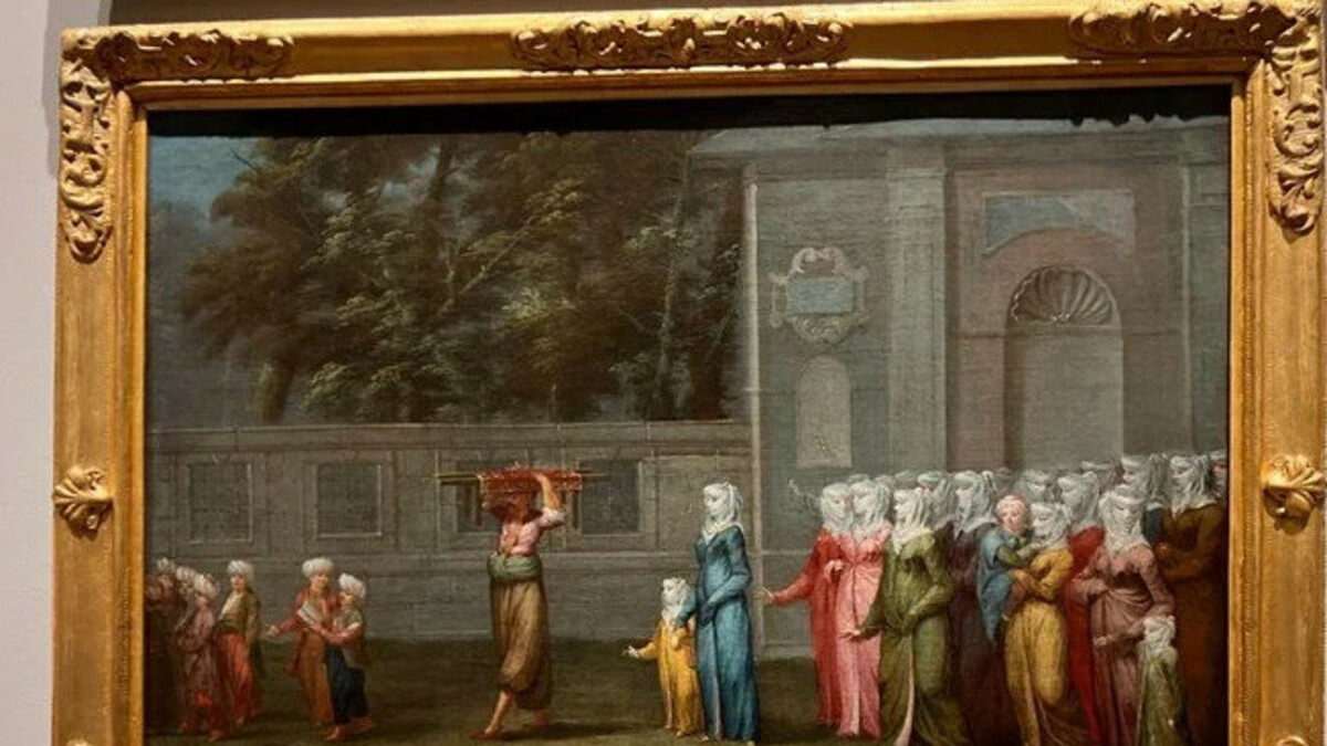 Lale Devri ressamlarından olan Baptiste Vanmour’a ait tablolar Hollanda’da sergileniyor