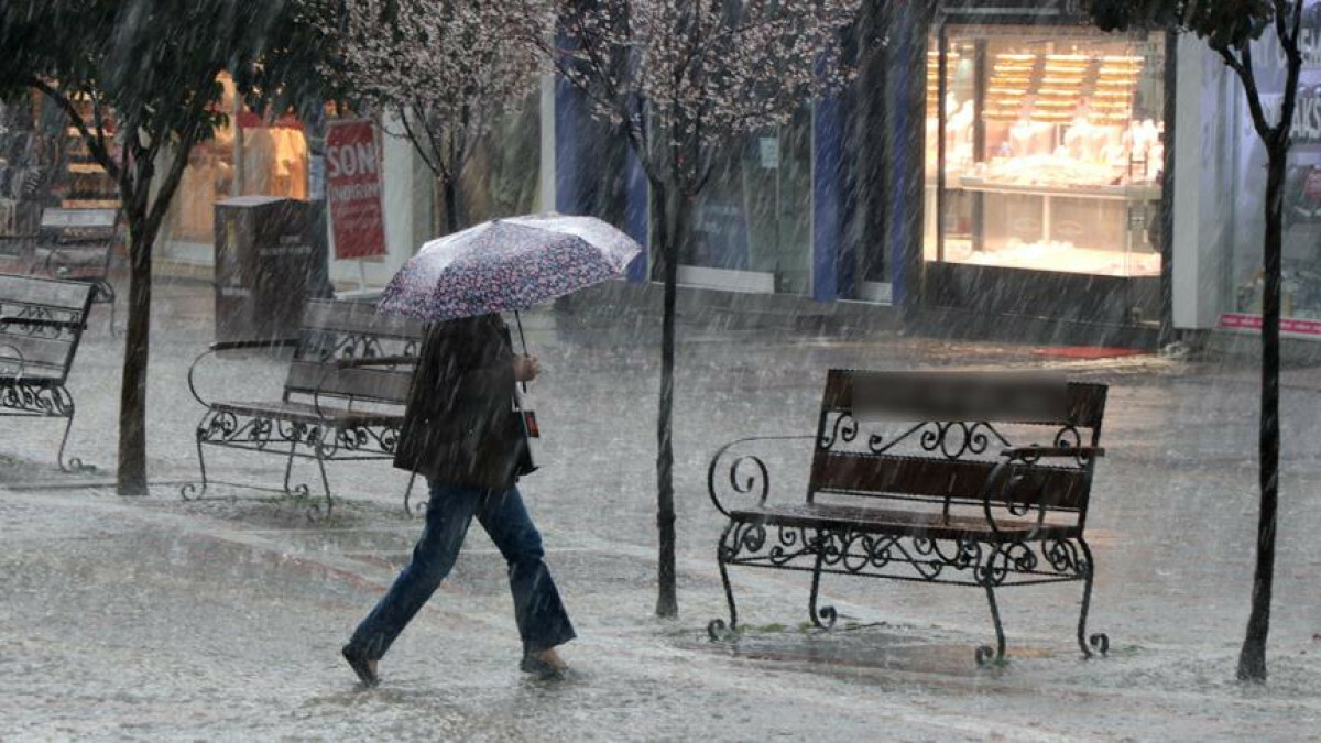 Meteoroloji’den 13 il için yağış uyarısı