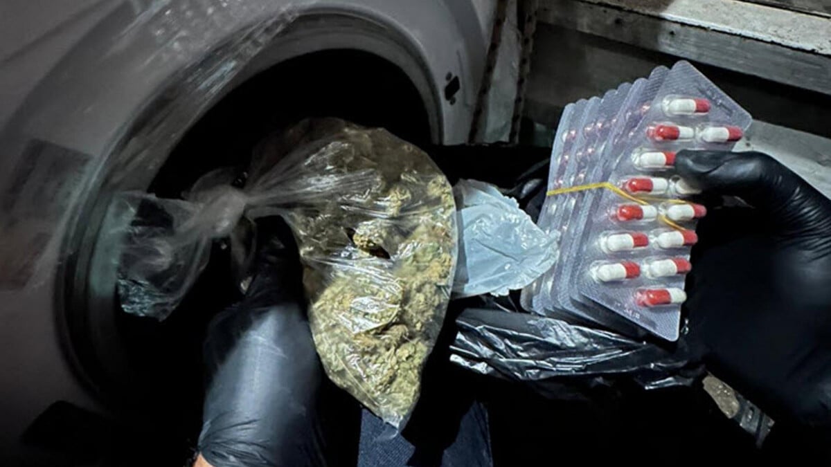 Muğla’da kamyondaki çamaşır makinesinde uyuşturucu ele geçirildi