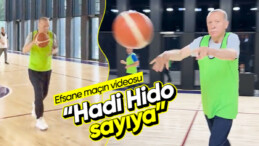 Mustafa Varank, Cumhurbaşkanı Erdoğan’ın kurmaylarıyla basketbol oynadığı anları paylaştı