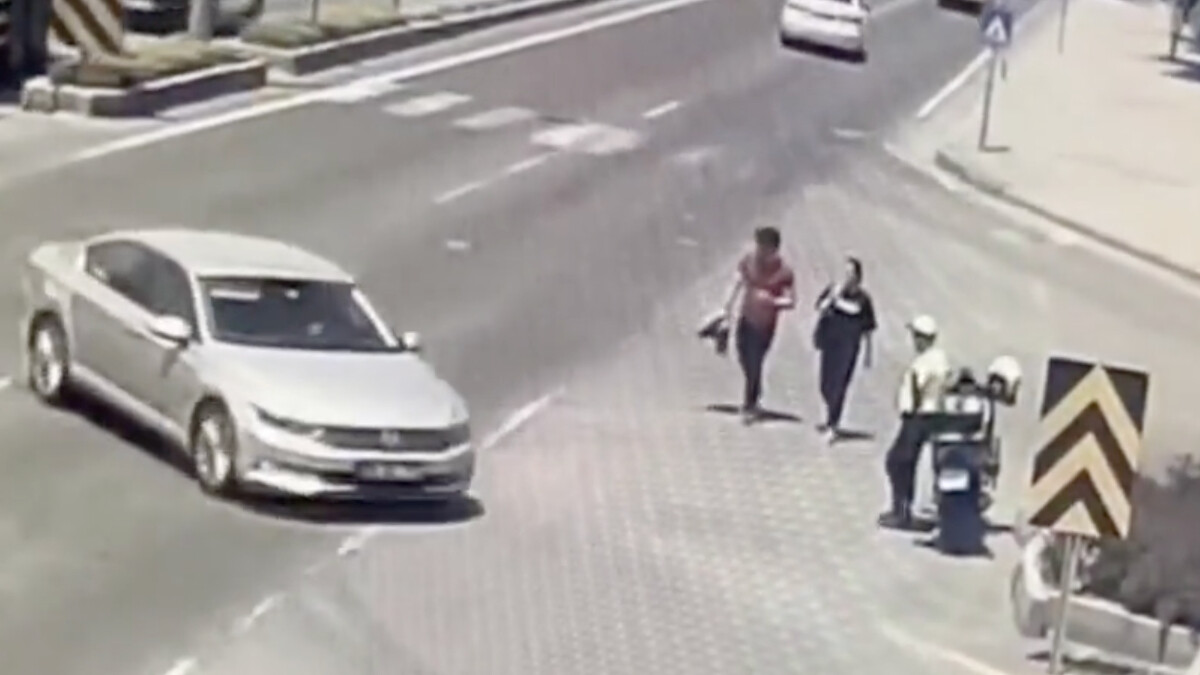 Nevşehir’de genç kızı ölümden polis kurtardı