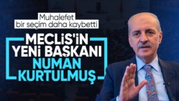 Numan Kurtulmuş TBMM Başkanı seçildi