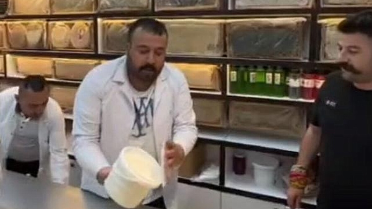 Rezil oldu! “Manda yoğurdumu Türkiye konuşuyor, ters çevirince dökülmüyor” dedi! Sonrası komedi…