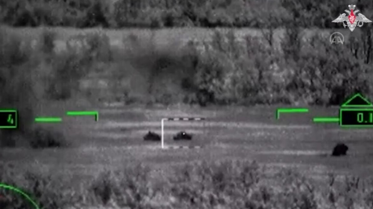 Rusya Savunma Bakanlığı, Leopard tanklarının vurulduğu anları paylaştı