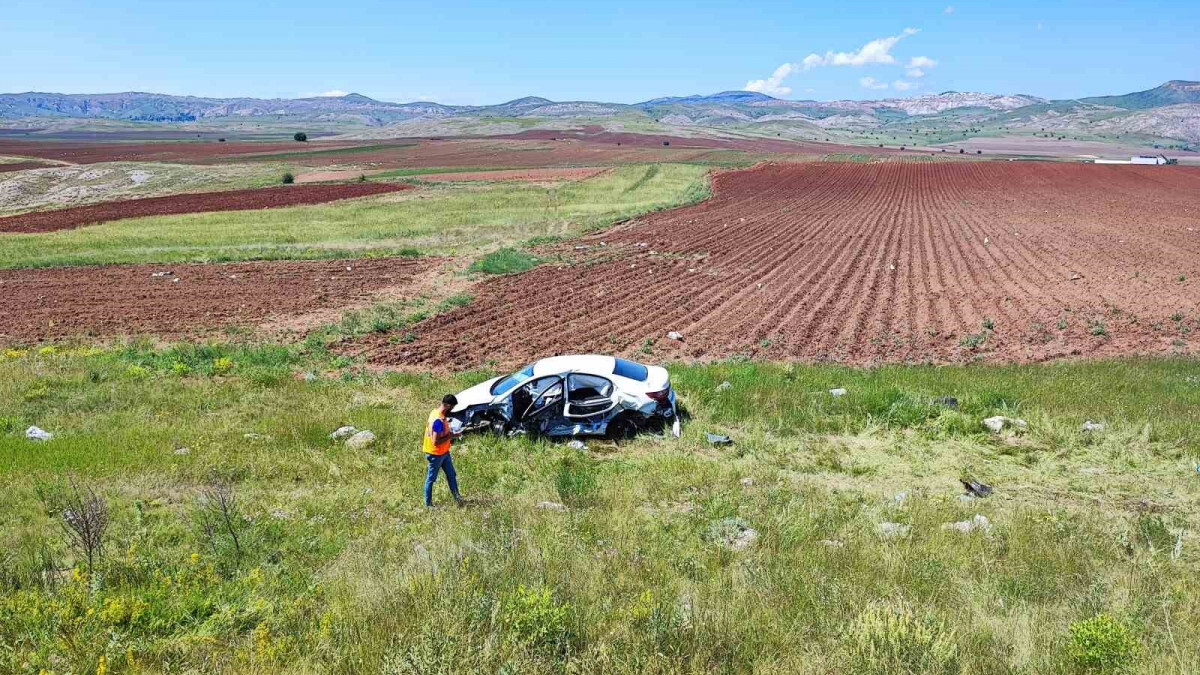 Sivas’ta Kurban Bayramı tatili yolunda kaza: 9 yaralı