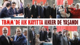 TBMM’de kayıt yaptıran yeni vekillerden renkli kareler