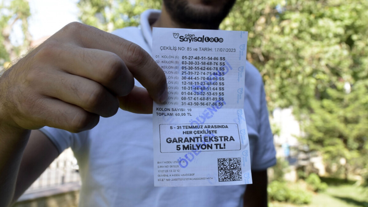 60 liralık kuponla tarihin en büyük ikramiyesini kazandı