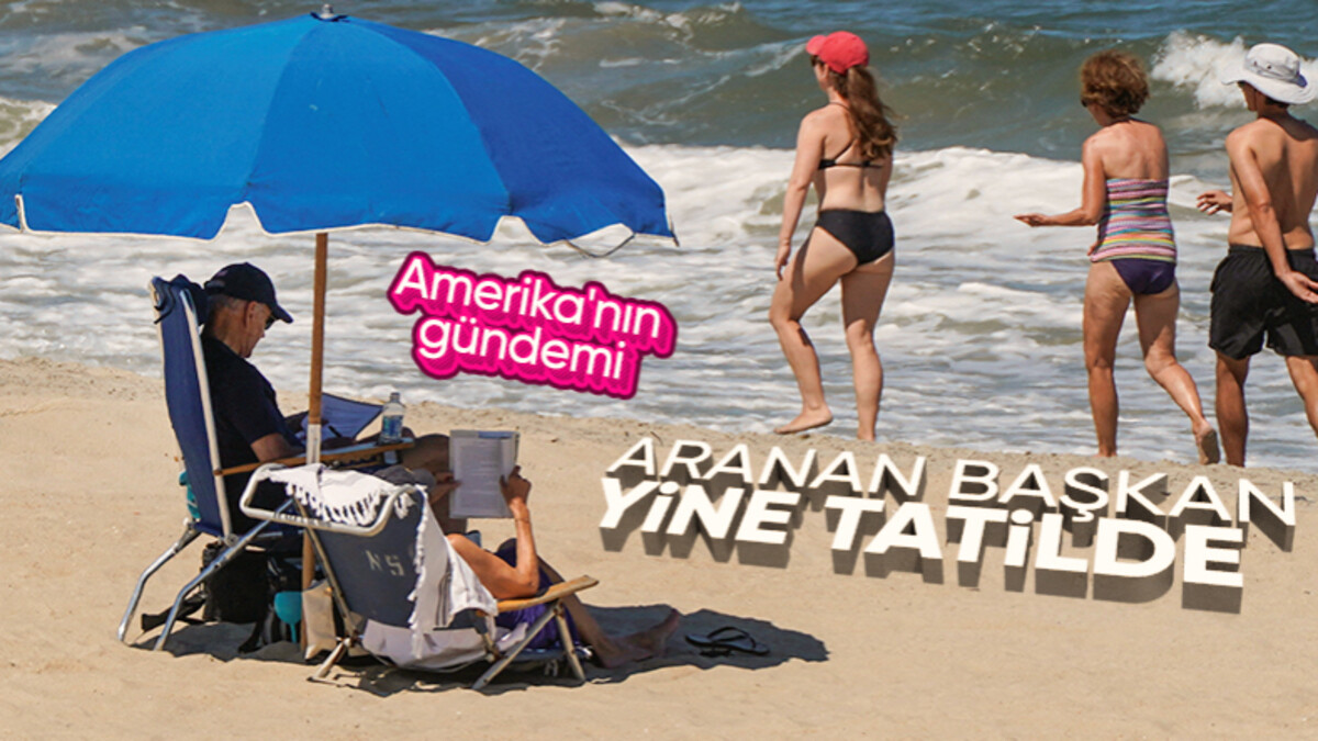 ABD Başkanı Biden tatilde görüntülendi