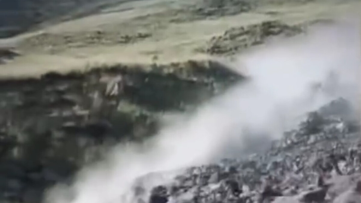 Ağrı Dağı’ndan eriyen karın ardından sel yaşandı