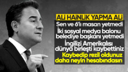 Ali Babacan: Helalinden kazanılmış bir seçim değil