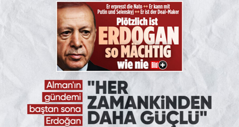 Alman Bild: Erdoğan, her zamankinden daha güçlü