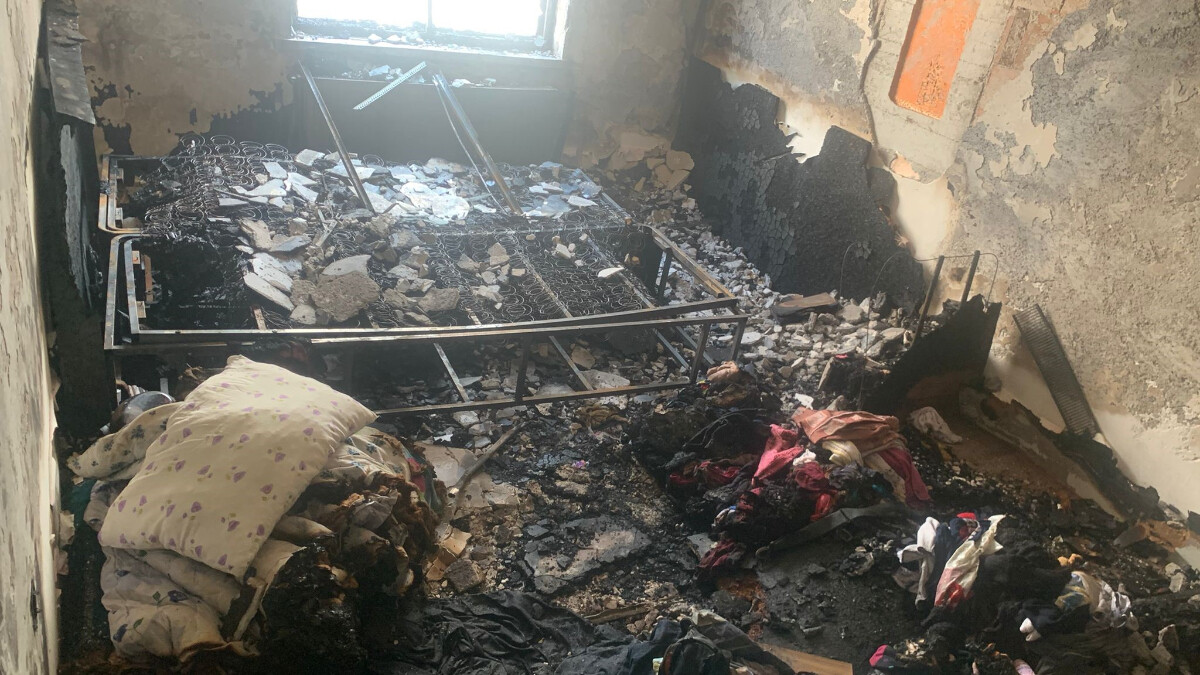 Ankara’da tüm evi saran yangın başka dairelere sıçramadan söndürüldü