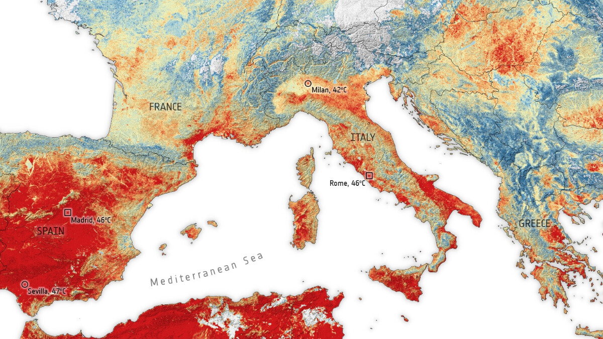 Avrupa Uzay Ajansı, sıcaklık rekoru uyarısı yaptı