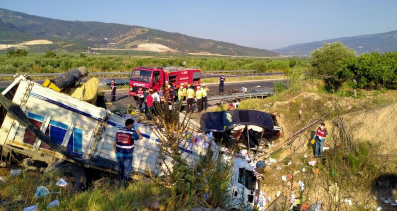 Aydın’da trafik kazası: 2 ölü