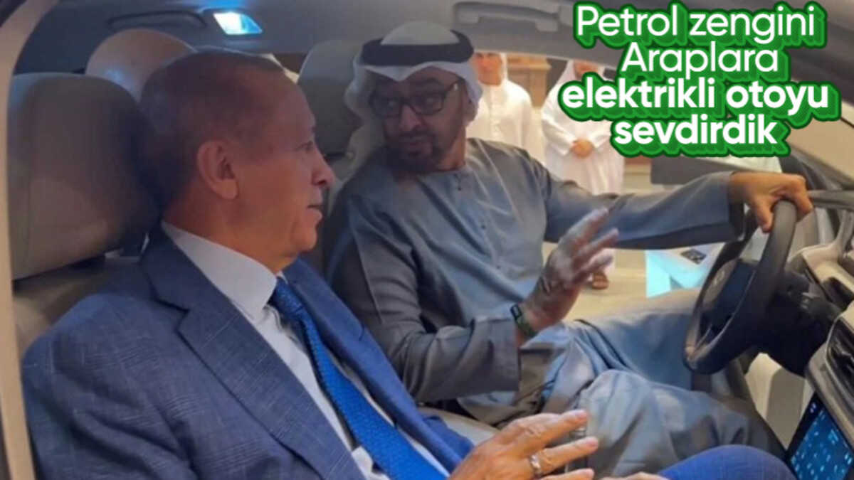 BAE Devlet Başkanı, TOGG’u öve öve bitiremedi