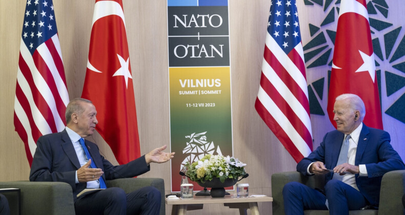 Biden: Cumhurbaşkanı Erdoğan’la NATO Zirvesi’nde bir araya gelmek harikaydı