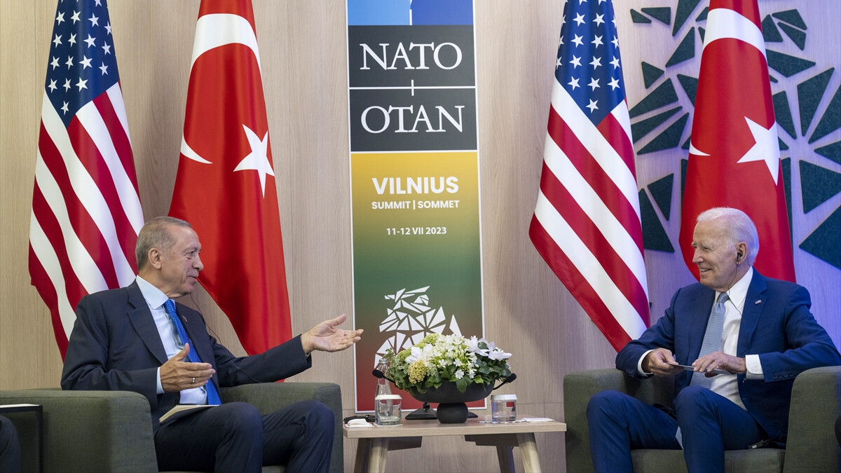 Biden: Cumhurbaşkanı Erdoğan’la NATO Zirvesi’nde bir araya gelmek harikaydı