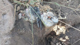 Bingöl’de bulunan 55 kilo el yapımı patlayıcı imha edildi