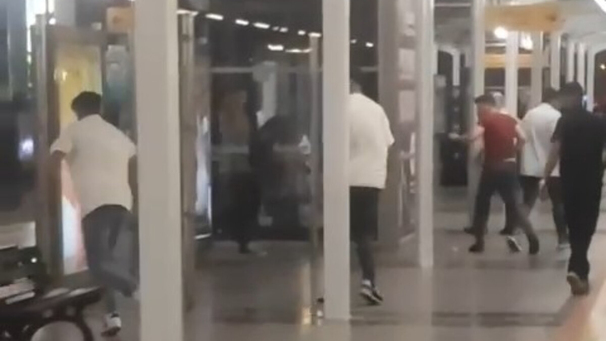 Bursa’daki metro istasyonunda kavga: Facianın eşiğinden döndüler