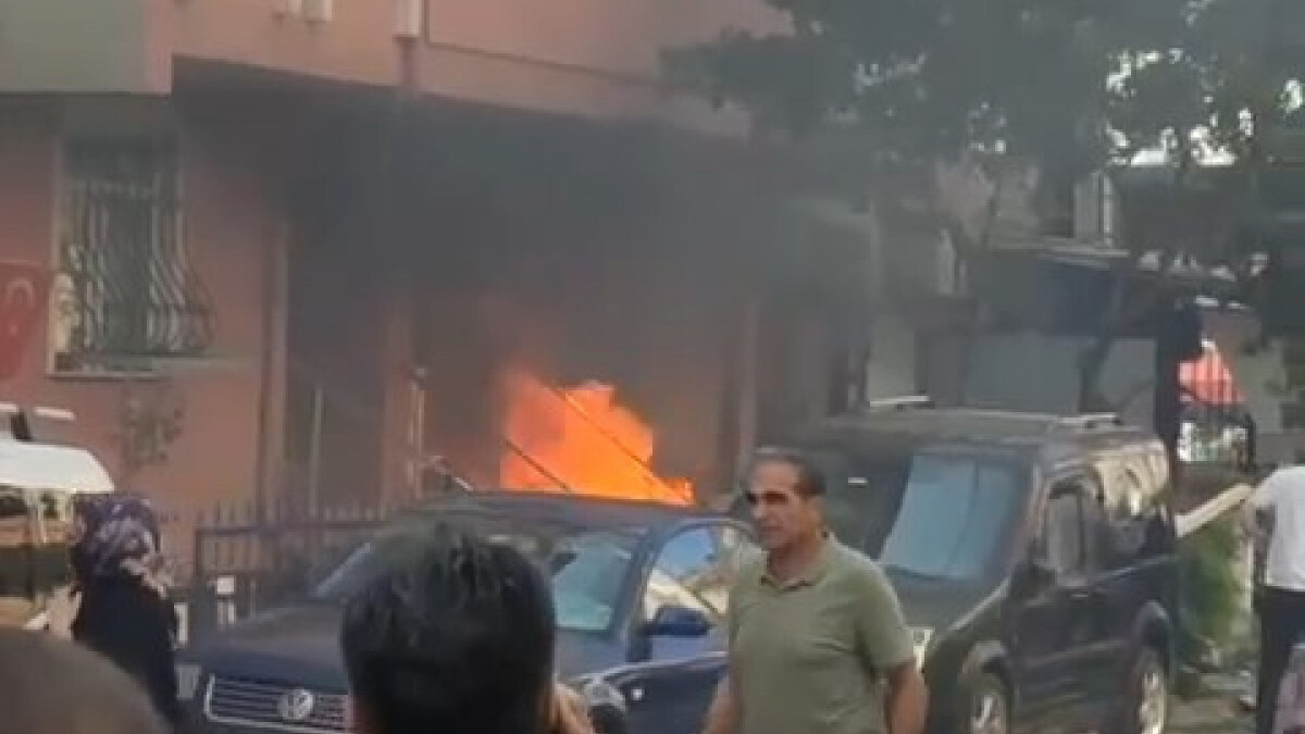 Çekmeköy’de doğalgaz patlaması! Yaralılar var…