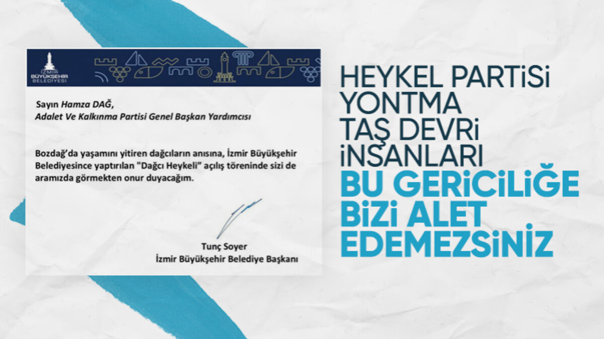 CHP’li İzmir Büyükşehir Belediyesi ‘dağcı heykeli’ yaptırmaya hazırlanıyor
