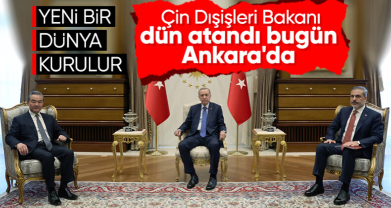 Cumhurbaşkanı Erdoğan, Çin Dışişleri Bakanı Wang Yi ile görüştü