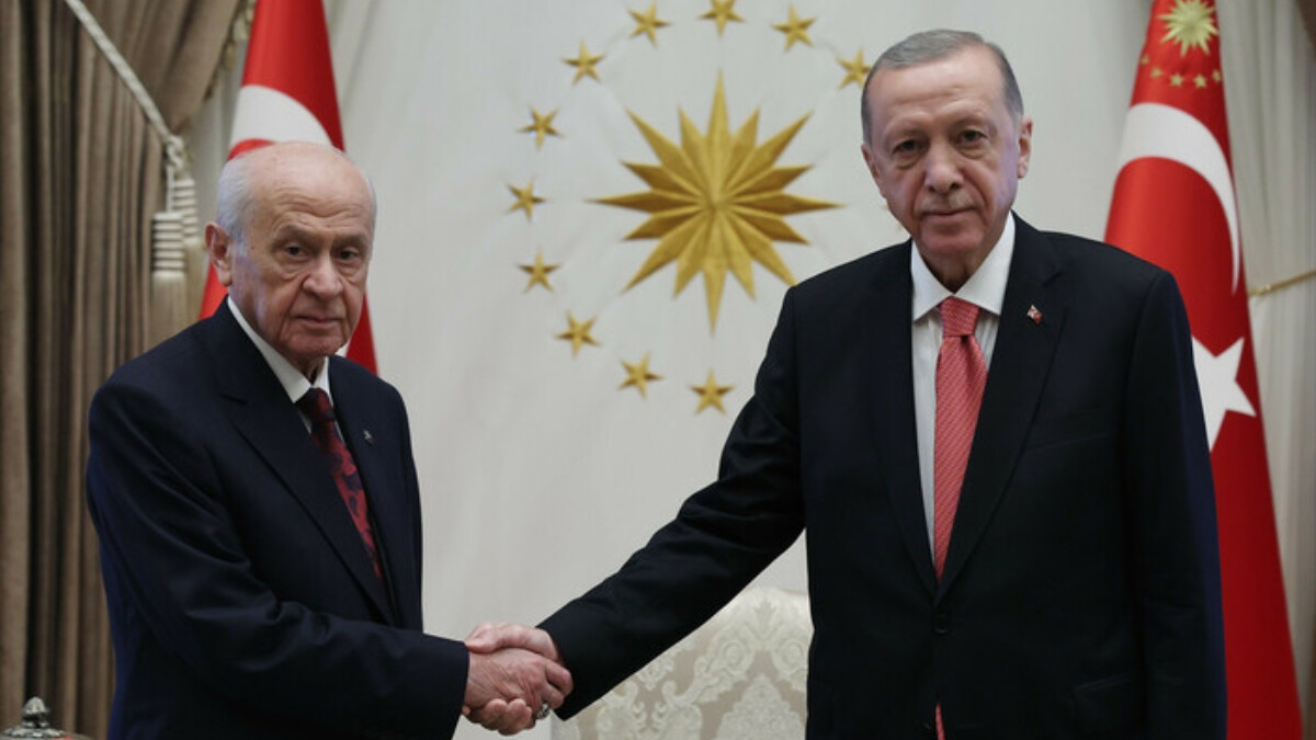 Cumhurbaşkanı Erdoğan, Devlet Bahçeli görüşmesi