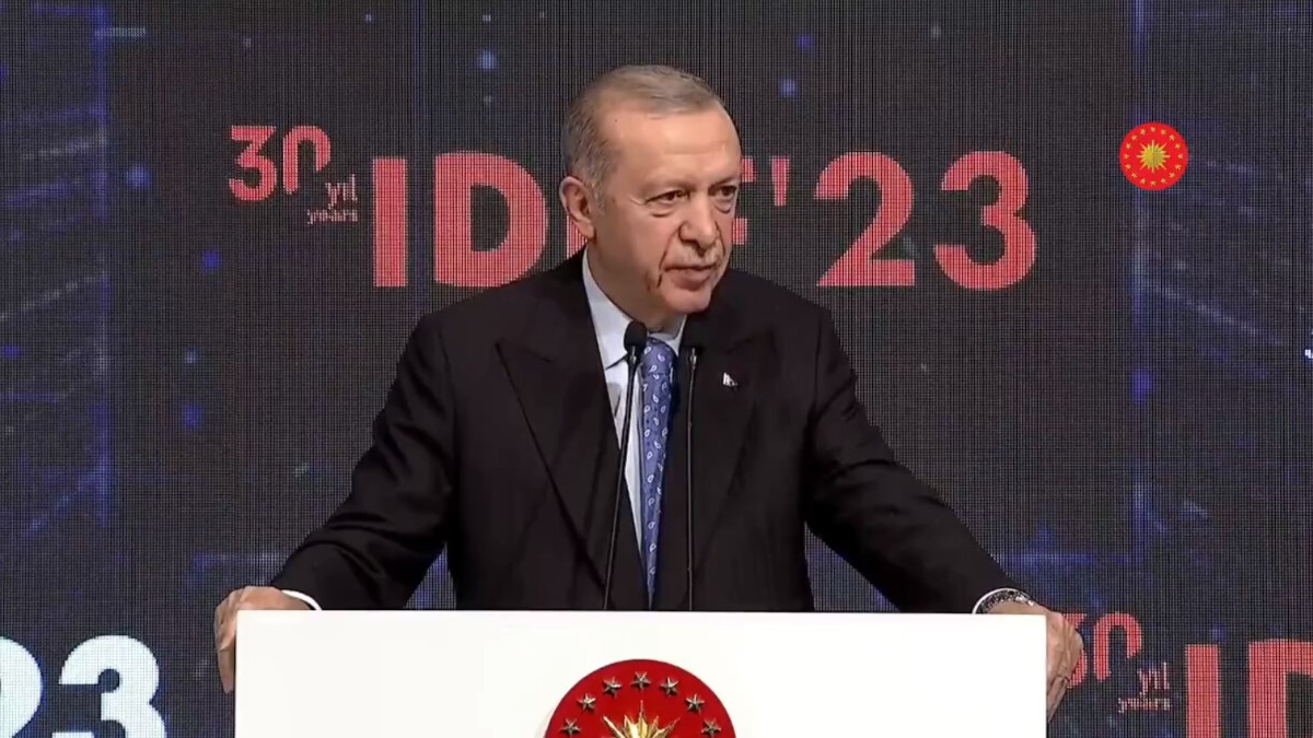 Cumhurbaşkanı Erdoğan, Türkiye’nin savunma sanayisinde ihracat hedefini açıkladı