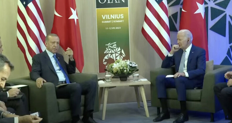 Cumhurbaşkanı Erdoğan ve Joe Biden görüşmesi başladı