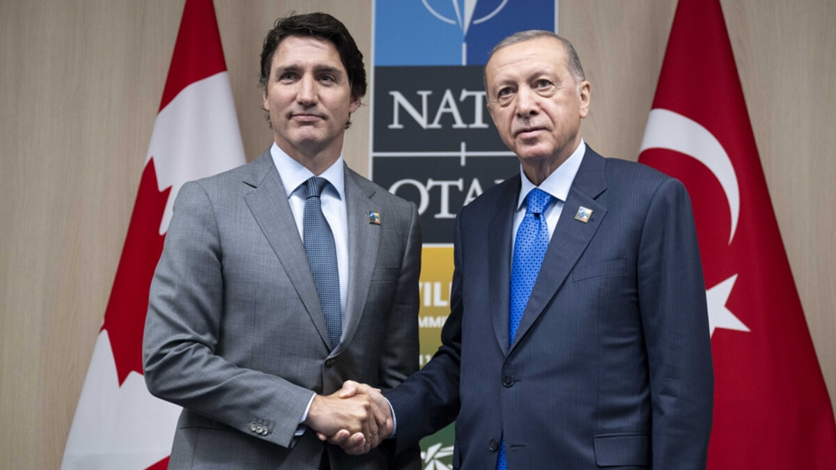Cumhurbaşkanı Erdoğan’ın NATO temasları: Kanada Başbakanı Trudeau ile görüştü