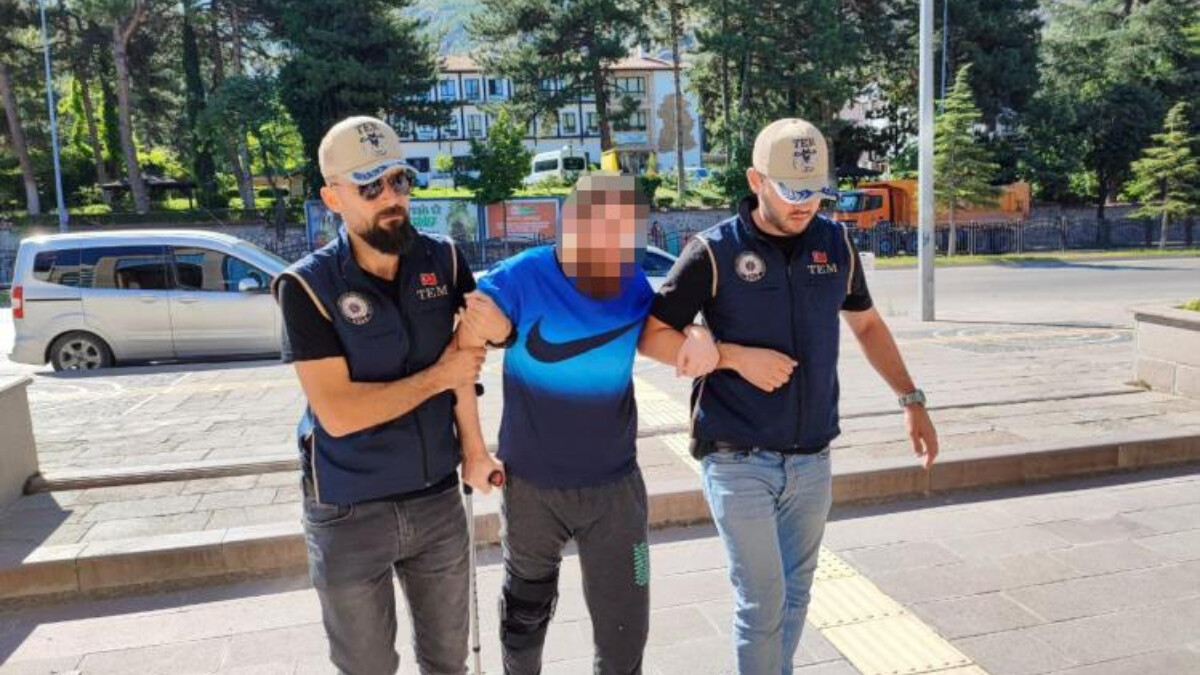 DEAŞ’ın önemli ismi Amasya’da yakalanarak adliyeye sevk edildi