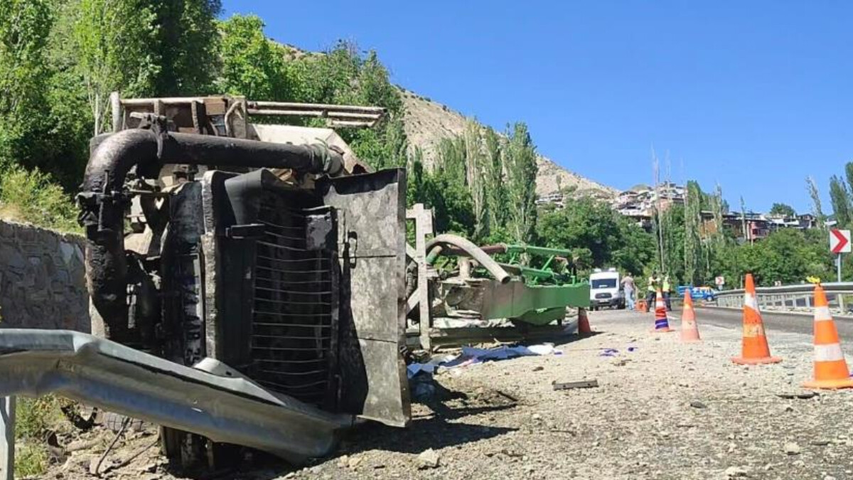 Erzurum’da freni patlayan beton mikseri dehşet saçtı