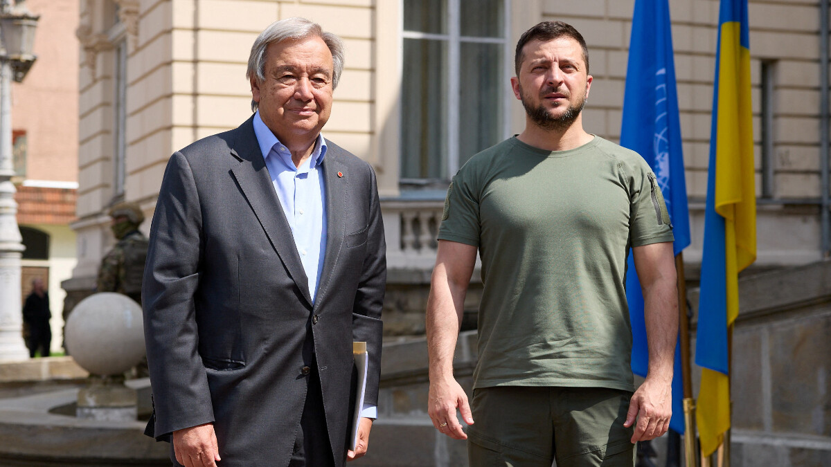 Guterres ile görüşen Zelensky: Rusya, 400 milyon kişinin hayatını tehlikeye atıyor