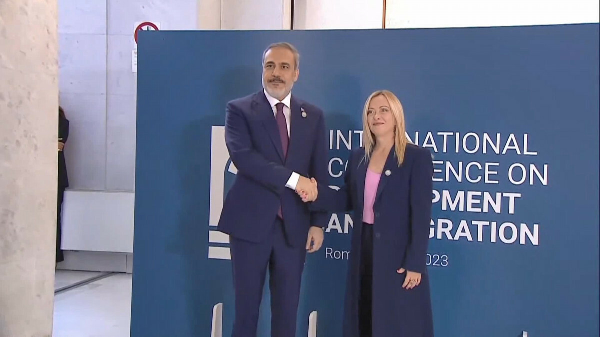 Hakan Fidan, İtalya’da göç konferansına katıldı