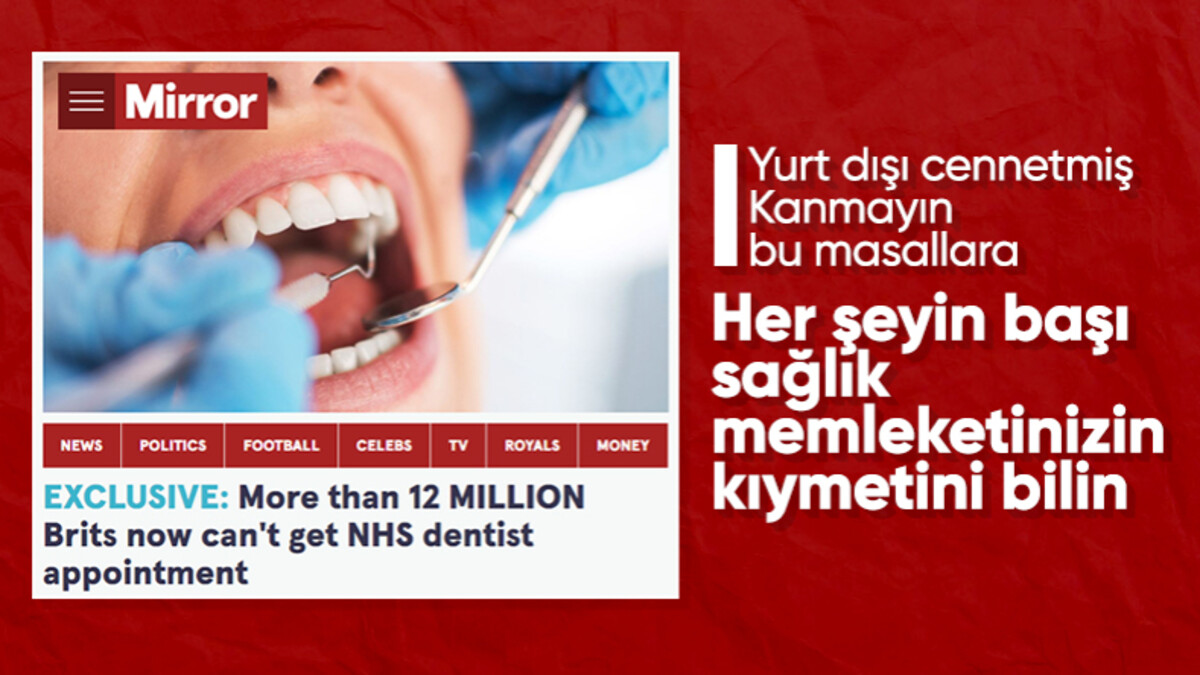 İngiltere’de diş randevusu sıkıntısı: Türkiye’deki kliniklere talep arttı