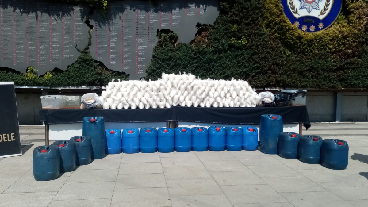 İstanbul’da uyuşturucu operasyonu: 849 kilo yakalandı