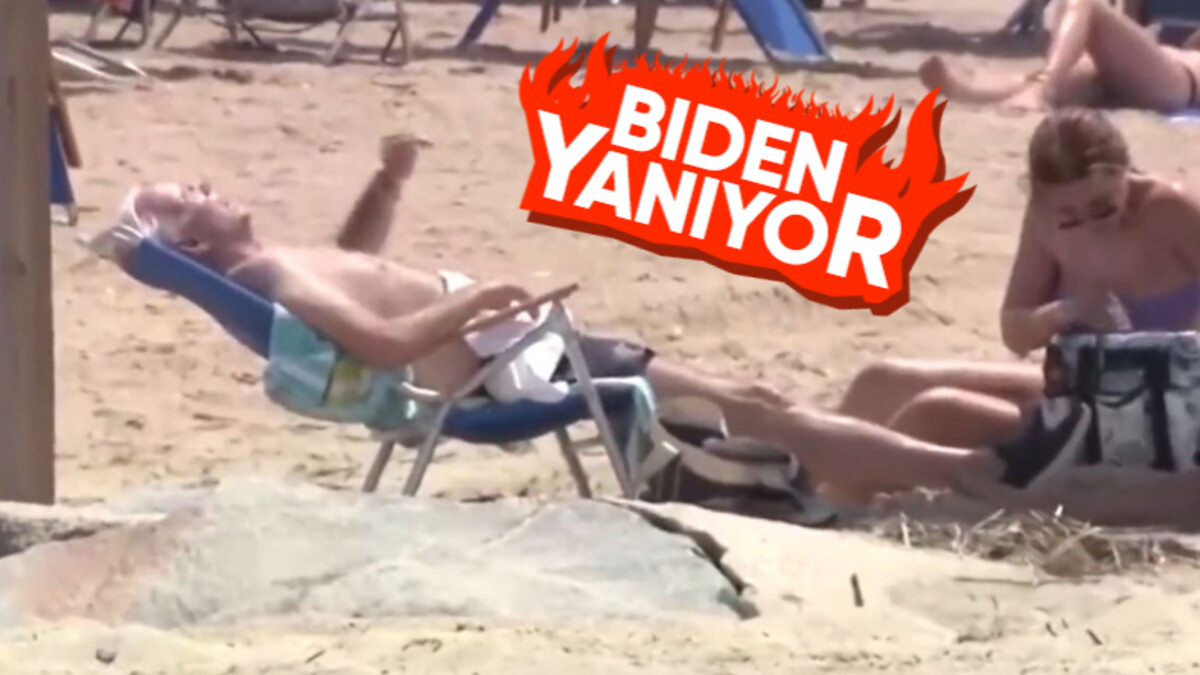 Joe Biden memleketi Delaware’de! Güneşlenirken görüntülendi