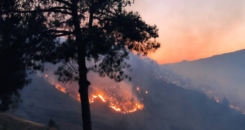 Kahramanmaraş 14 saat boyunca alev alev yandı