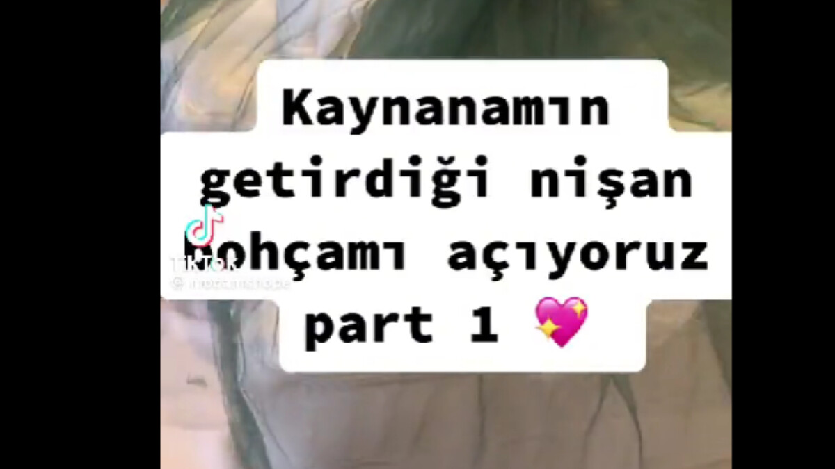 Kaynanasından gelen bohçayı paylaştı… Şoke eden “kırbaç” detayı