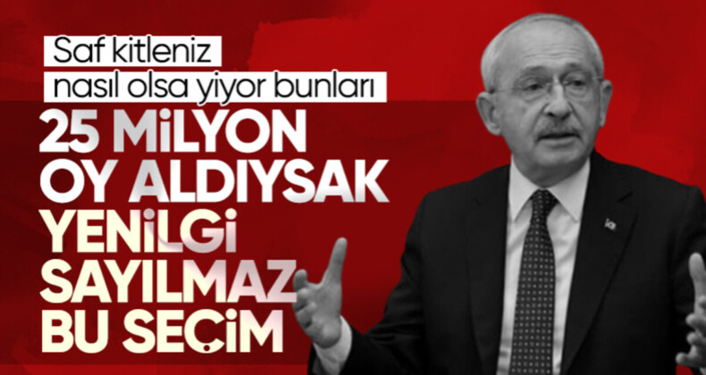 Kemal Kılıçdaroğlu seçimlerde başarısız olmadıklarını savundu