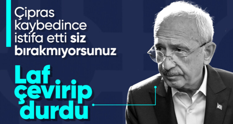 Kemal Kılıçdaroğlu’na Çipras’ın istifası soruldu