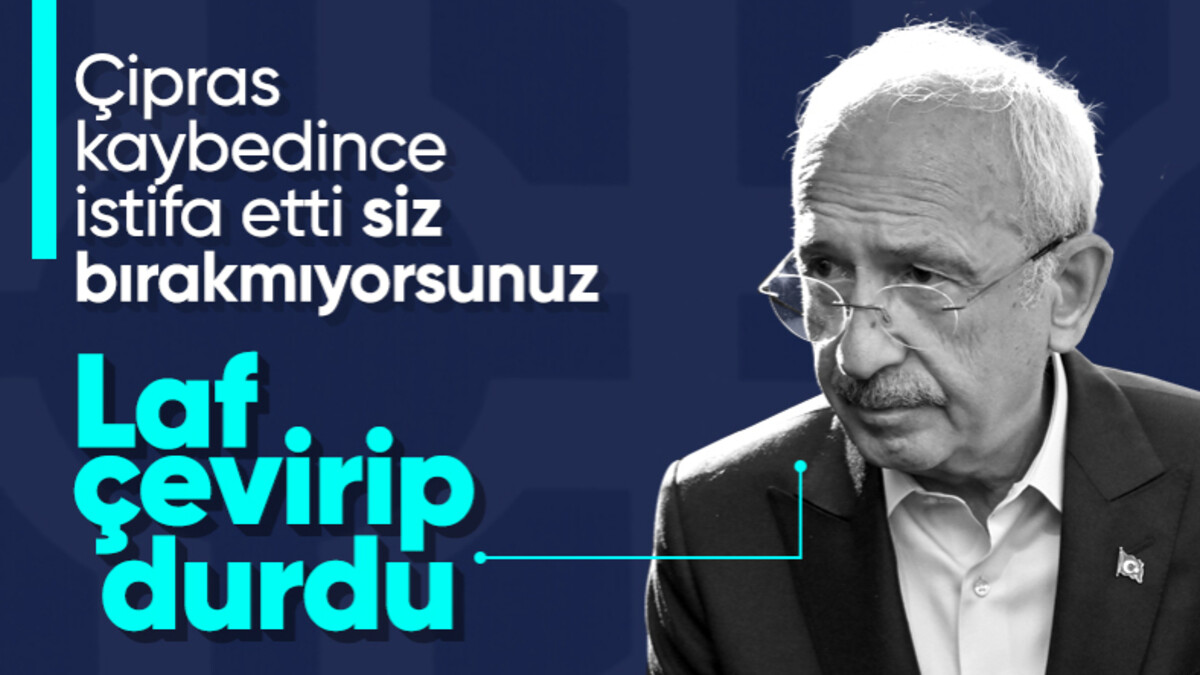 Kemal Kılıçdaroğlu’na Çipras’ın istifası soruldu