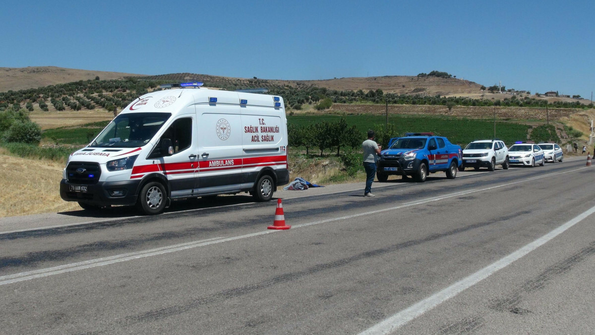 Kilis’te dere yatağına uçan araçta 1 kişi öldü, 2 kişi yaralandı