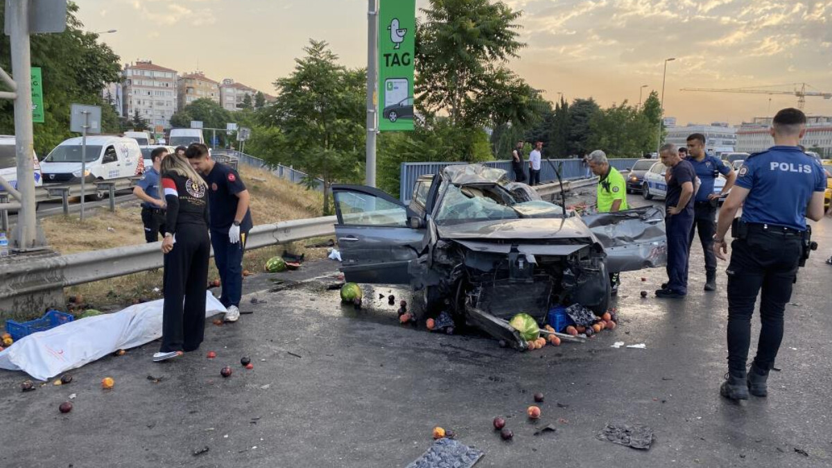Küçükçekmece’de korkunç kaza! 20 yaşındaki genç hayatını kaybetti