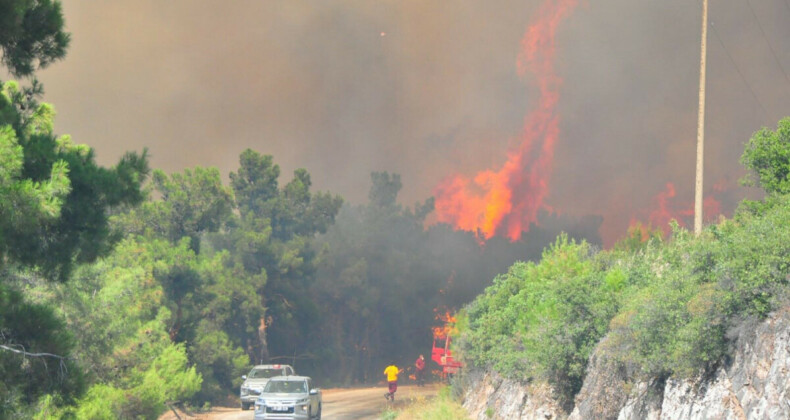 Manisa’daki orman yangınında şüpheli tarım işçisi tutuklandı